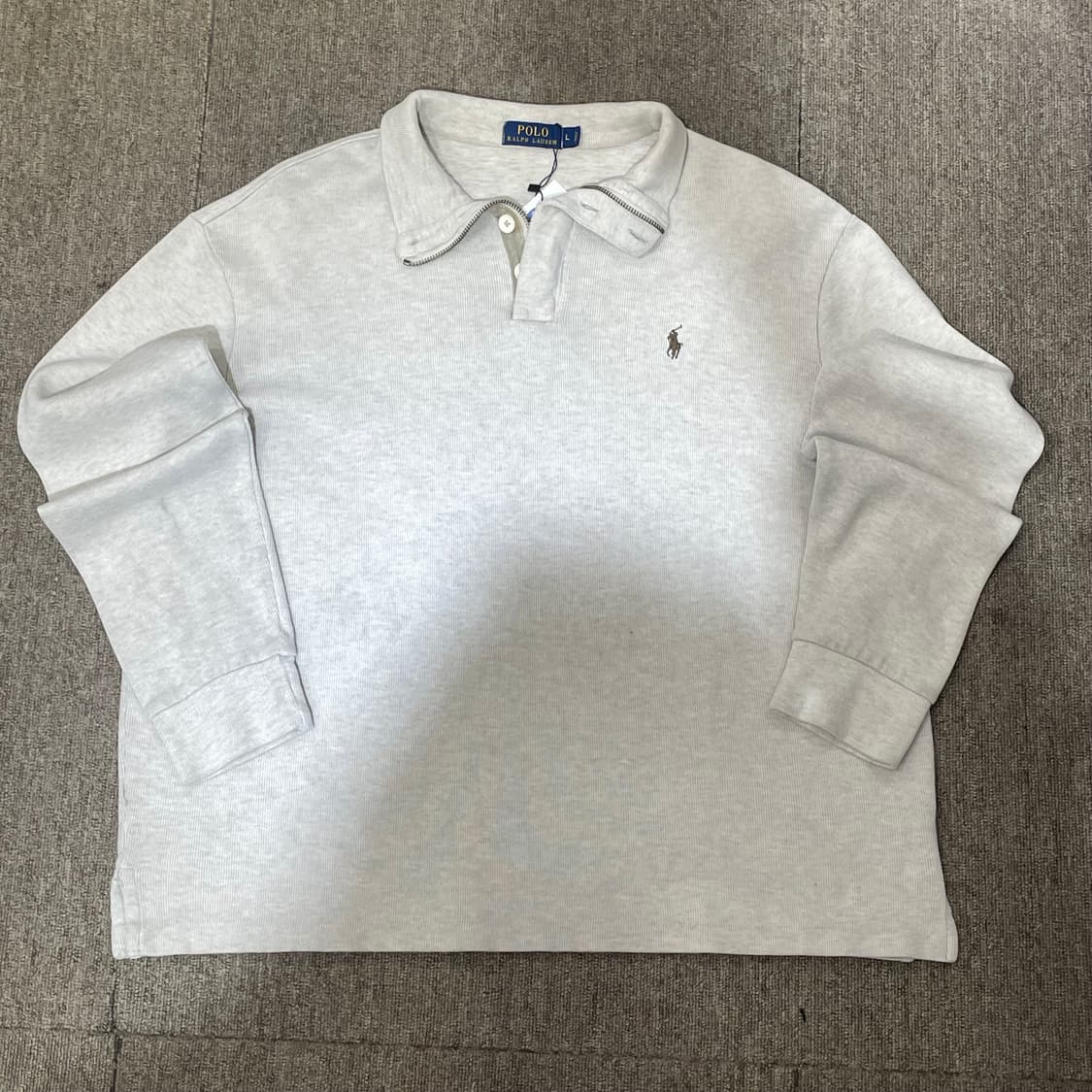 (L) POLO 폴로 랄프로렌 카라 롱 슬리브 상품이미지1