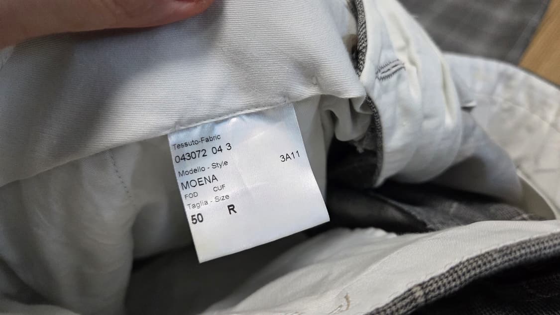 Brioni 브리오니 모에나 체크  슬랙스 팬츠 상품이미지4