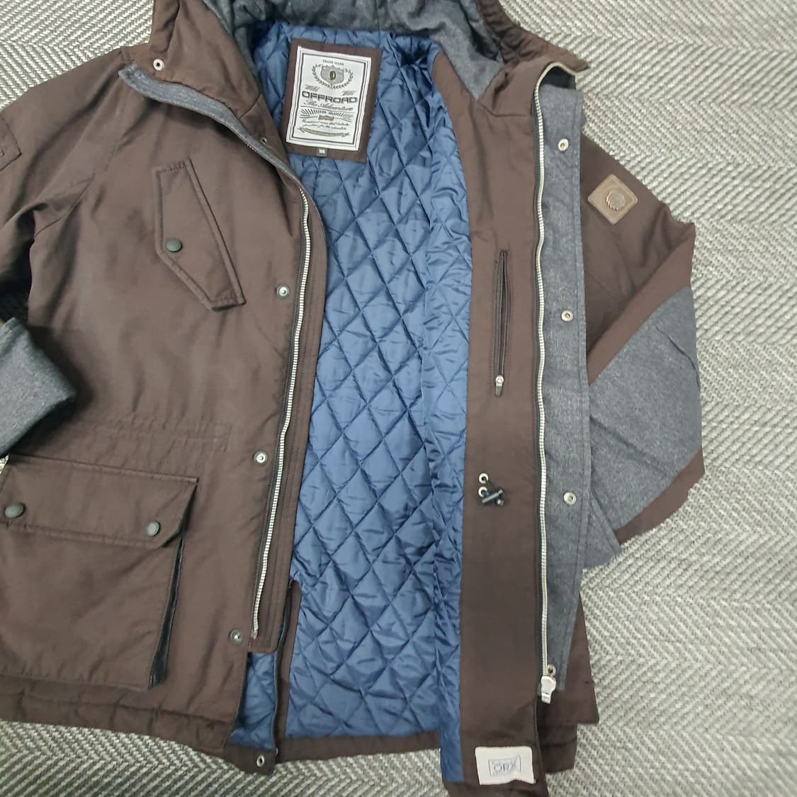 오프로드 사파리 누빔 점퍼 남자105 상품이미지5