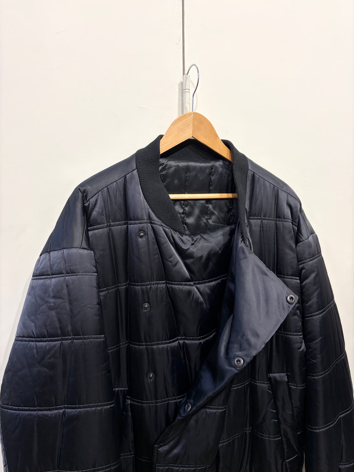 D.GNAK 디그낙 레이어드 퀼팅 롱 코트 자켓 상품이미지3