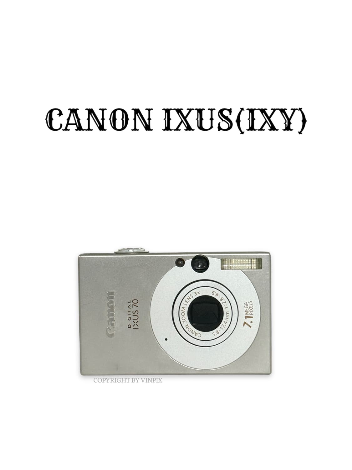 캐논 익서스 70(ixus 70) 디지털 카메라 디카 상품이미지1