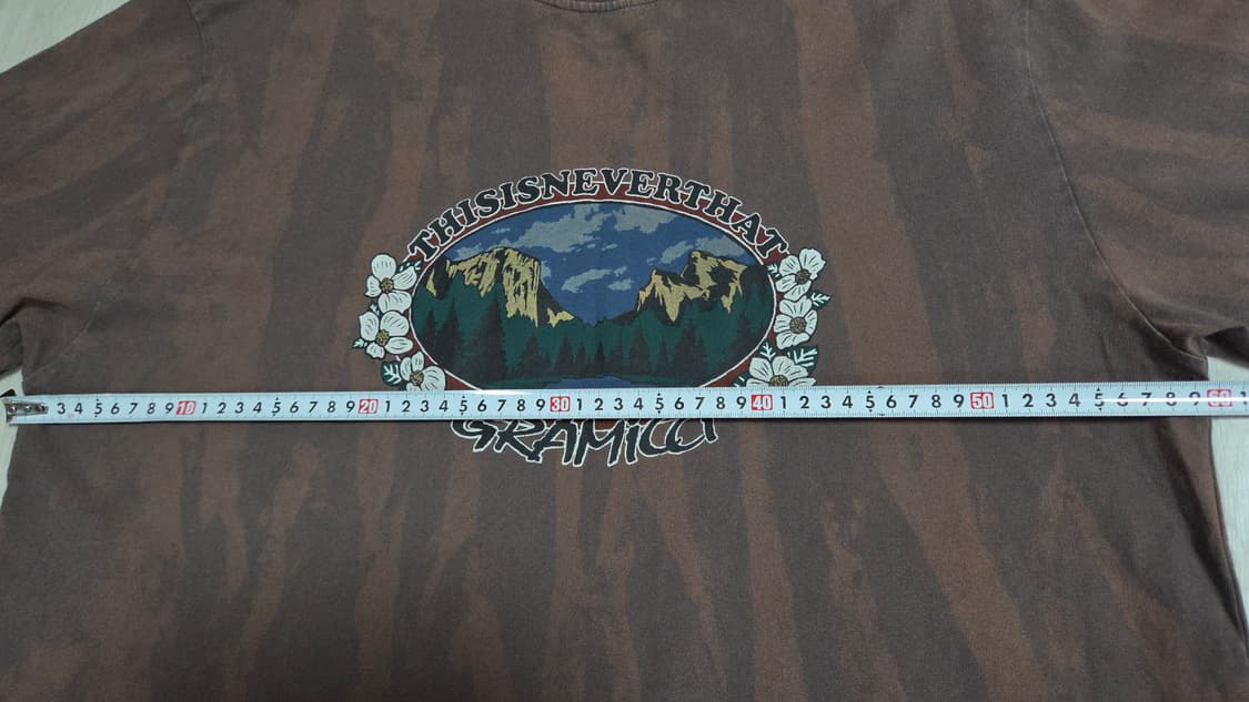 (착샷) 그라미치 x 디스이즈네버댓 타이다이 반팔 티셔츠 상품이미지8