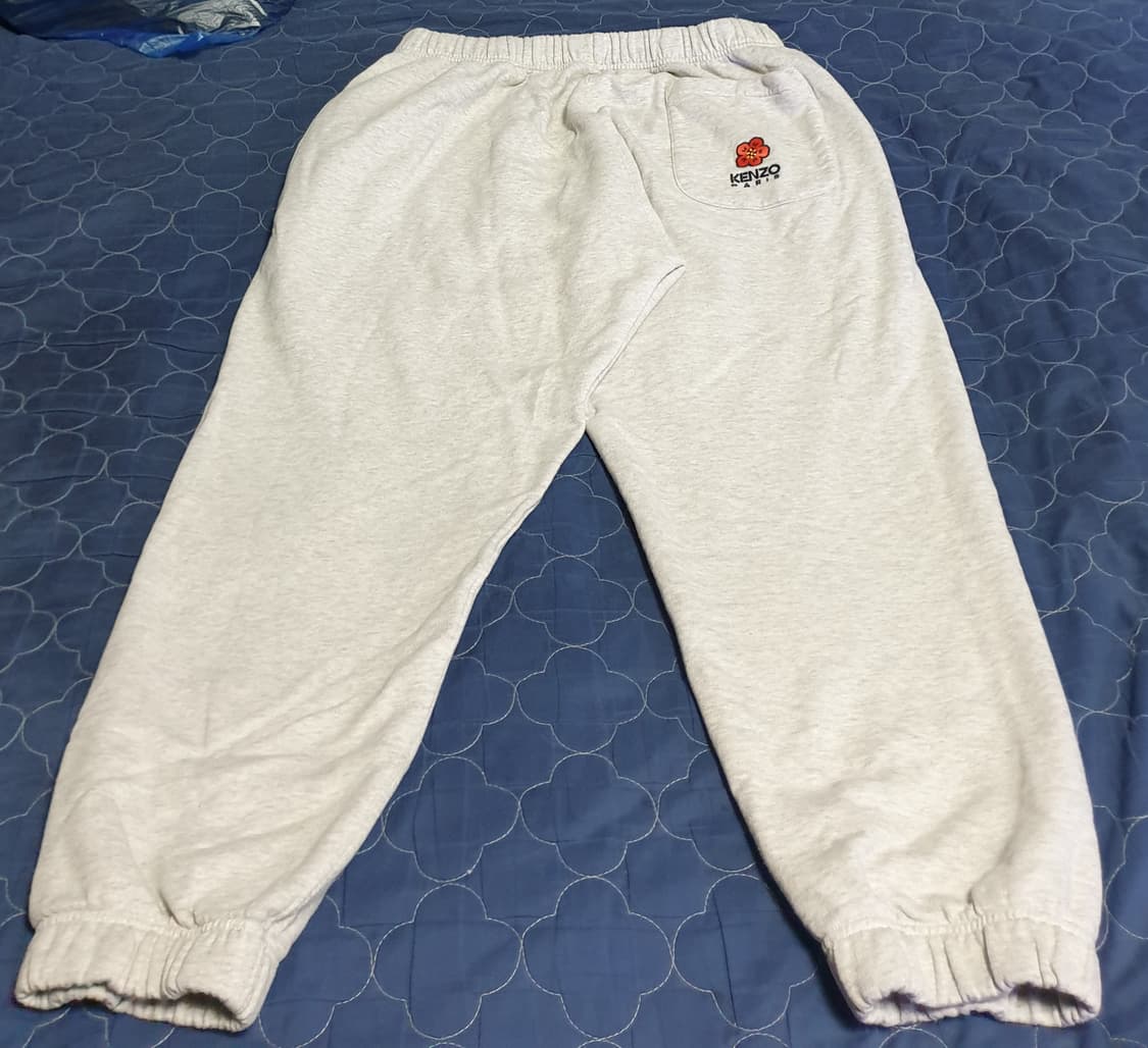 (22FW) 겐조 파리 백 보케 플라워자수 스웨트 조거팬츠 멜란지(XL) 상품이미지1