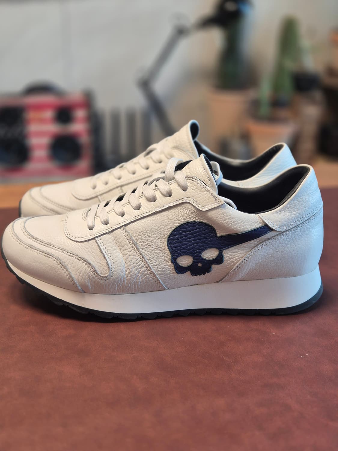 실착용1회 265-270(42)정품 하이드로겐스니커즈  상품이미지1