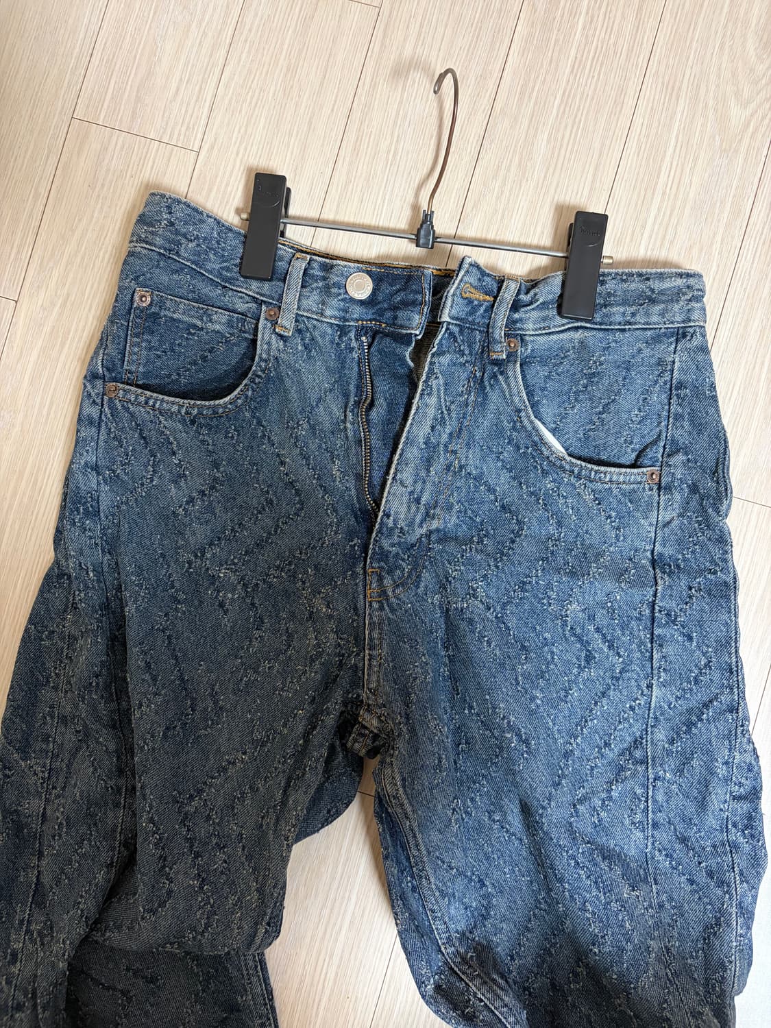 자라 데미지 워싱 데님 팬츠 28 상품이미지2