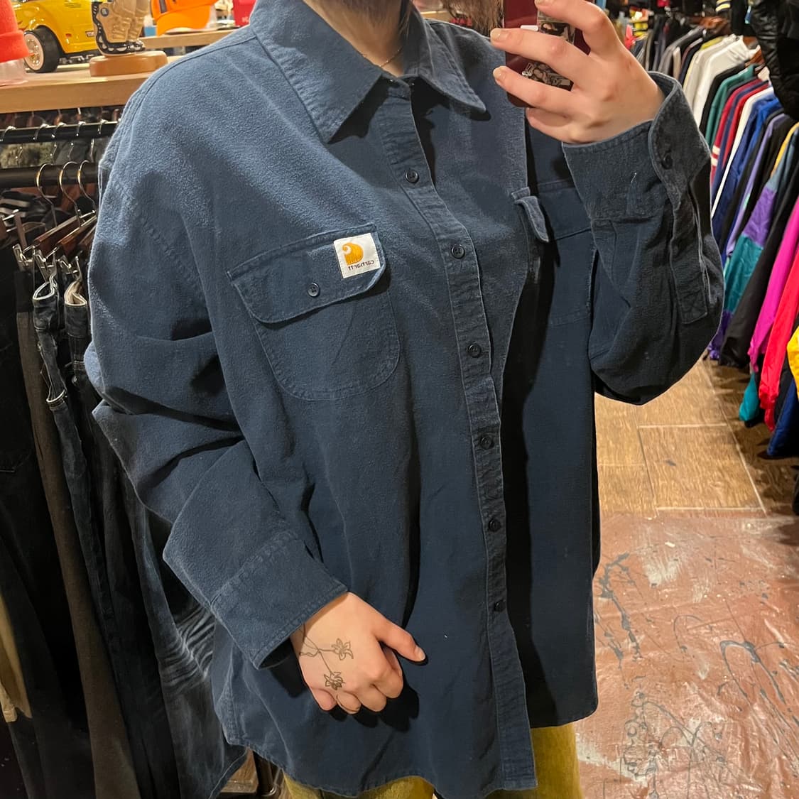 [HI] 칼하트 데님 셔츠 상품이미지3