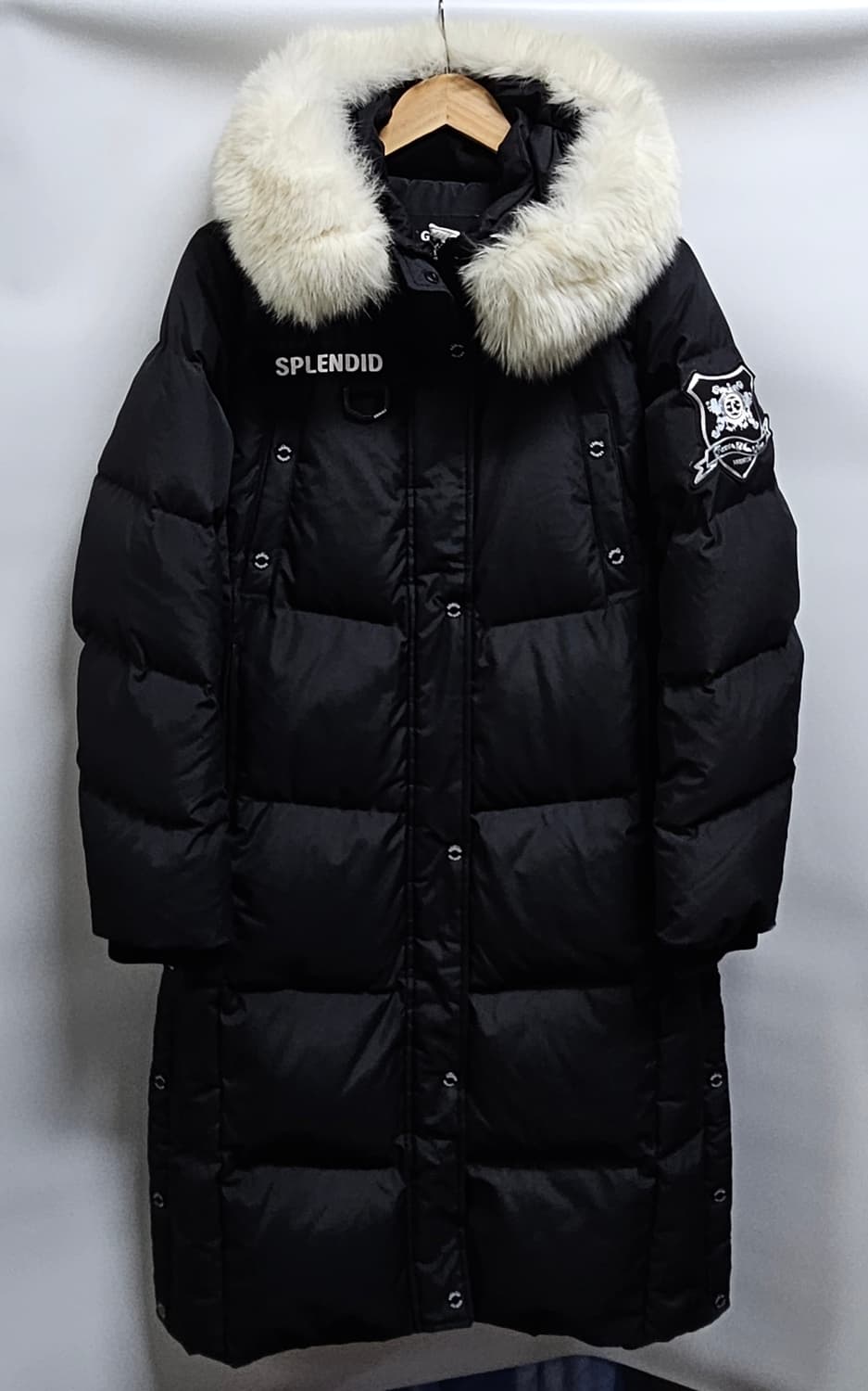 에고이스트 폭스퍼 덕다운롱패딩 55 상품이미지1