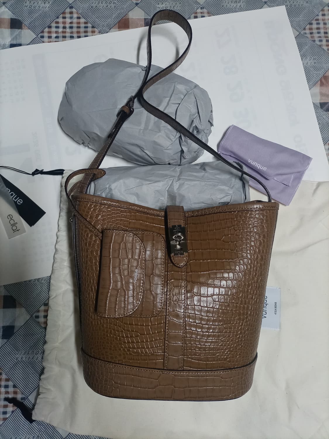 분크 에끌라 페스토네바스켓M 백 상품이미지4