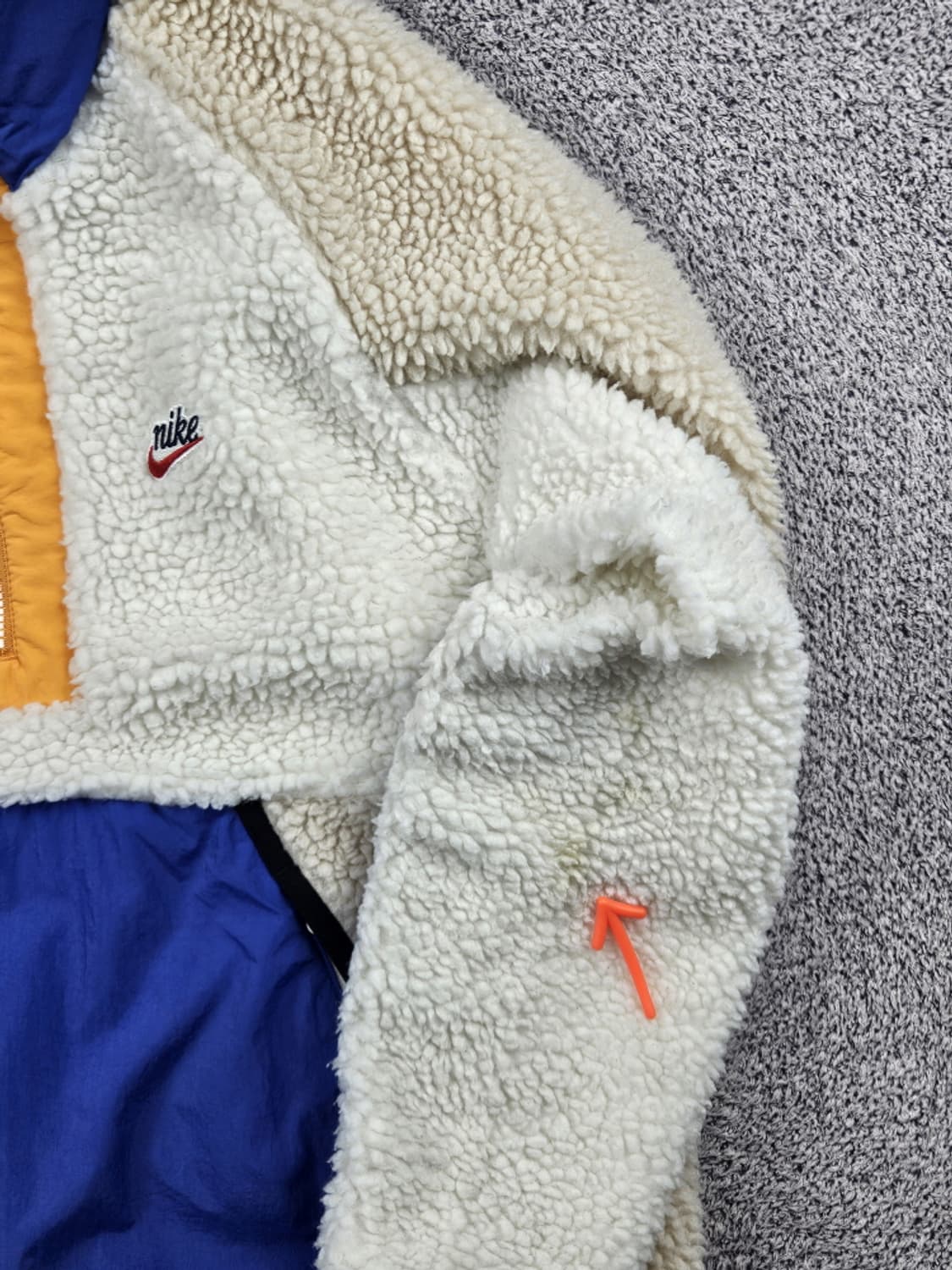 나이키 헤리티지 쉐르파 플리스 아노락 집업 ( L ) / 10160 상품이미지7