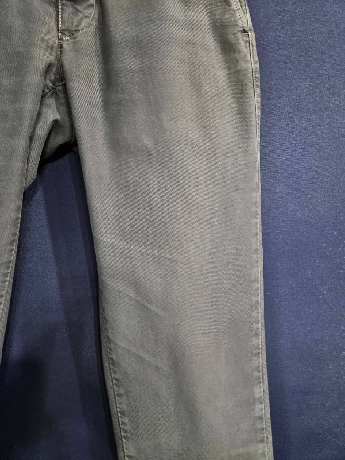 인코덱스 다크그레이 남성 슬림핏 허리 30 빈티지 데님팬츠  상품이미지5