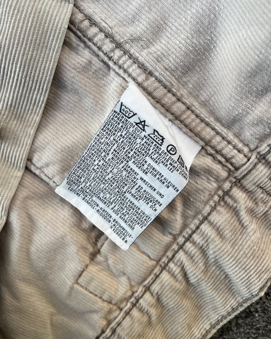 [S] 이태리제 리바이스 코듀로이 트러커 상품이미지5