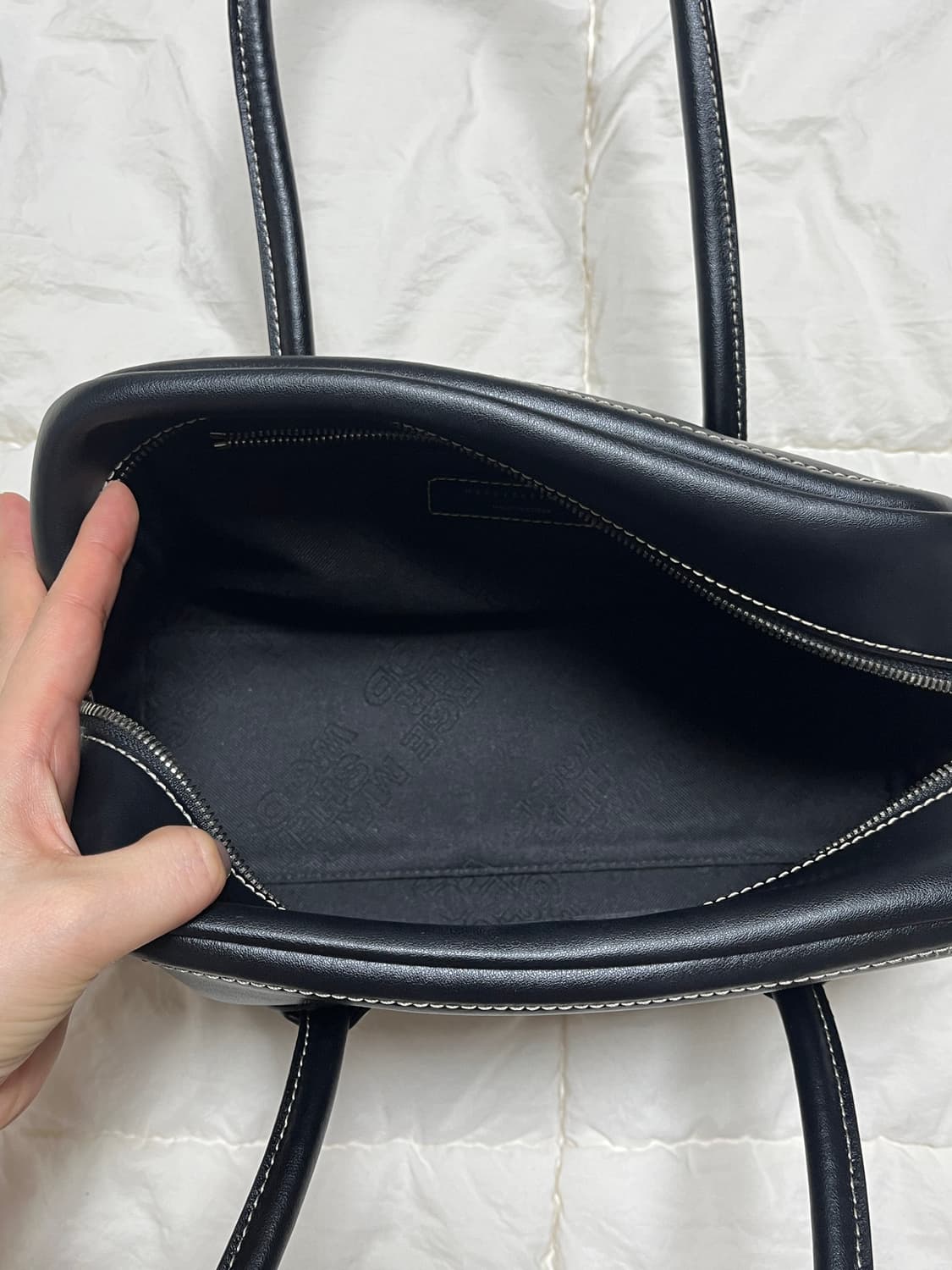 마지셔우드 소프트토트 블랙 플레인(소가죽) 상품이미지9