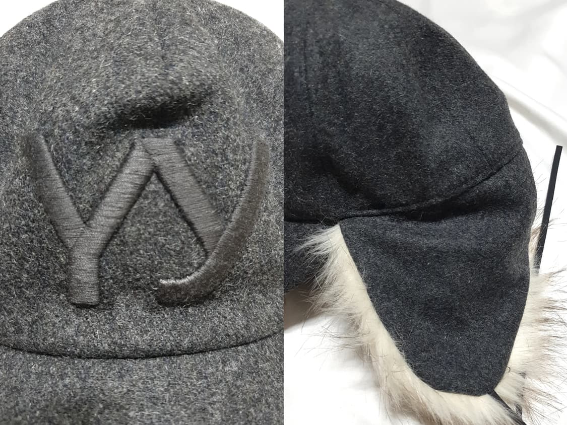 그레이 크림베이지 오픈와이와이 포우퍼 이어프랩 이어플랩 캡 볼캡 모자 상품이미지7