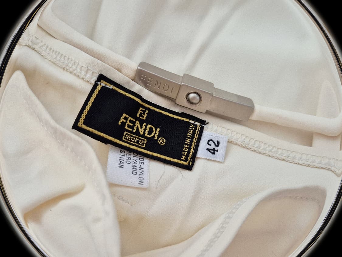 Fendi 90s Strap logo Skirt 상품이미지3