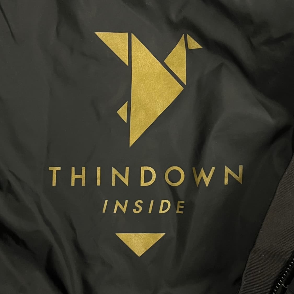 [정품/L] 다이나핏 블랙 패딩 자켓 b18 상품이미지7