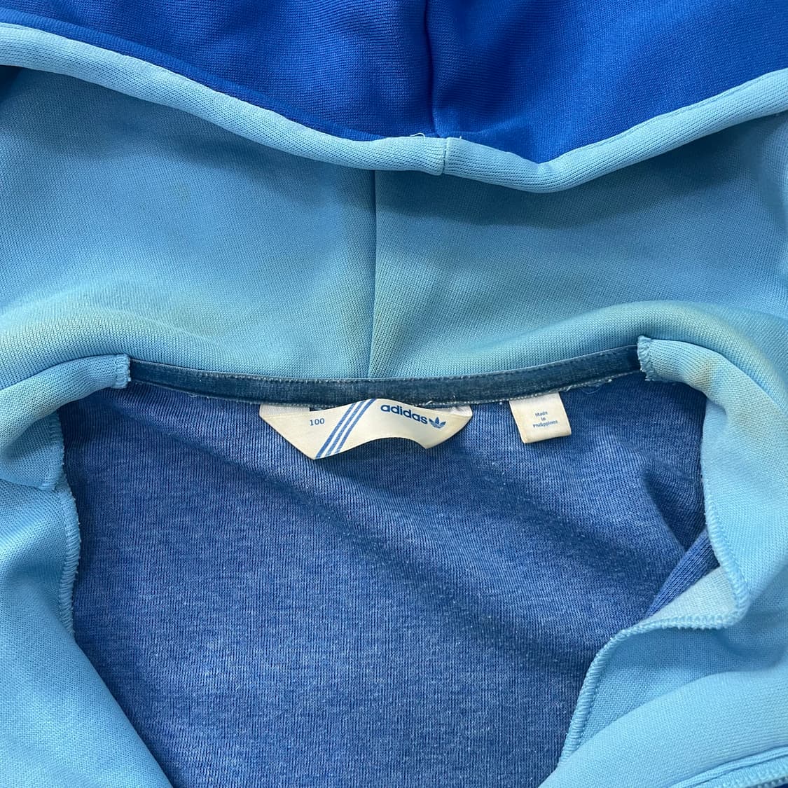 100 아디다스 빈티지 후드집업 0303S1 상품이미지2