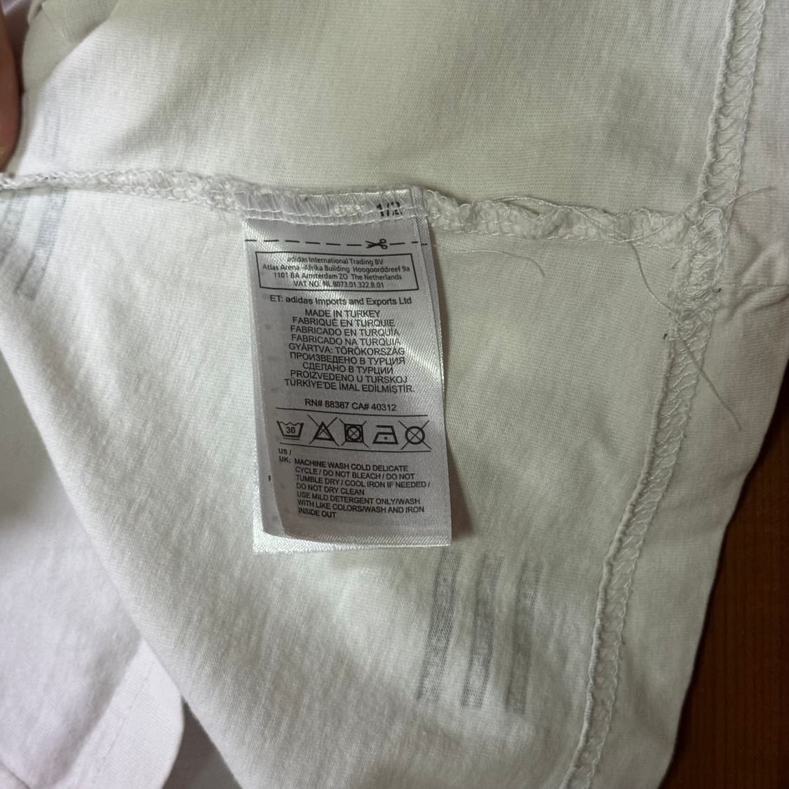 아디다스 프린팅 반팔티 L사이즈 상품이미지5