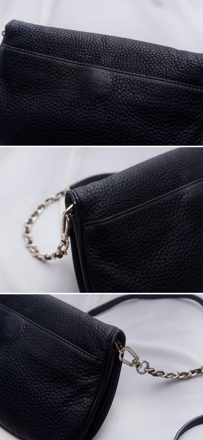 토리버치 브리튼 캐비어 엠보 레더 WOC 체인 크로스백 (클러치) 상품이미지8