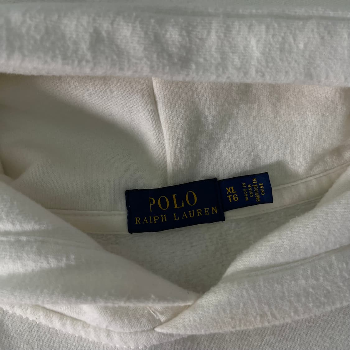 95 폴로랄프로렌 화이트 더블포니 후드티 상품이미지3