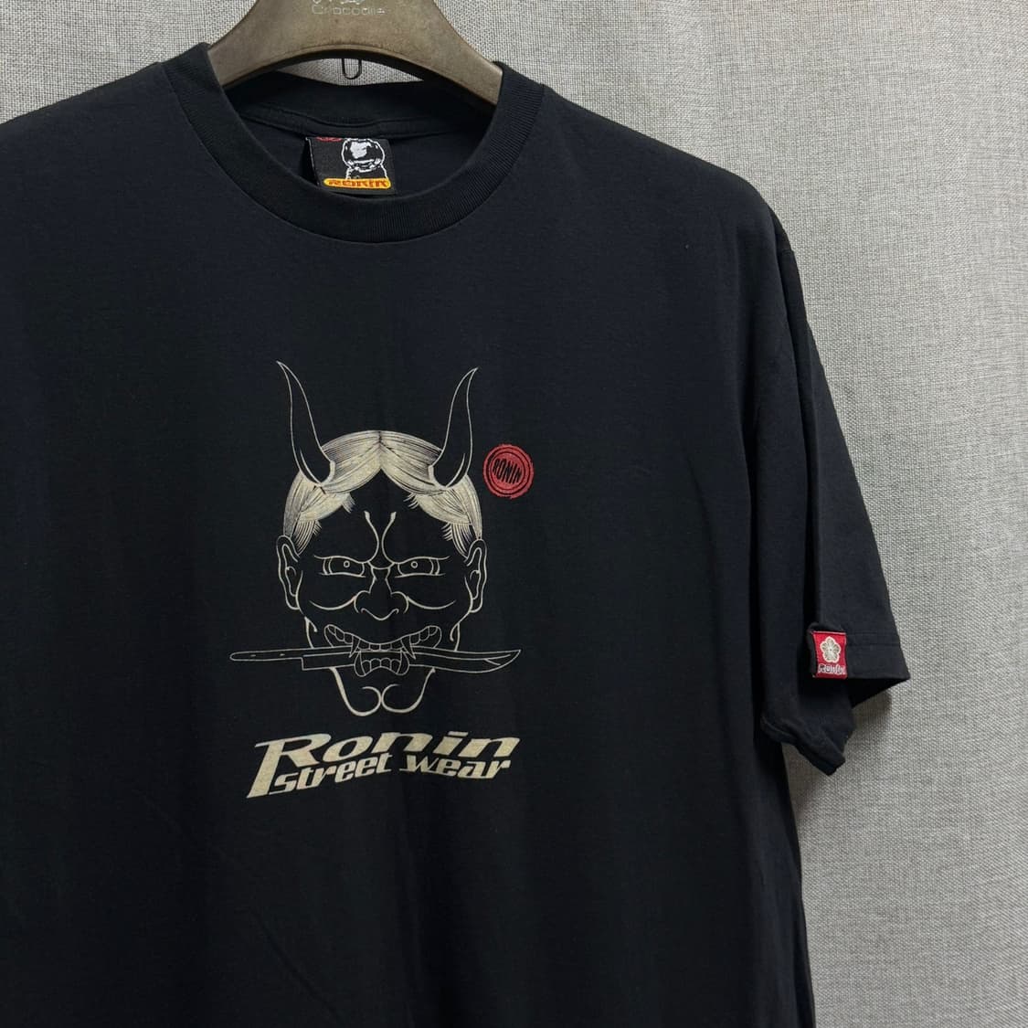 [L] 로닌 스트릿웨어 오니 그래픽 반팔티 상품이미지3