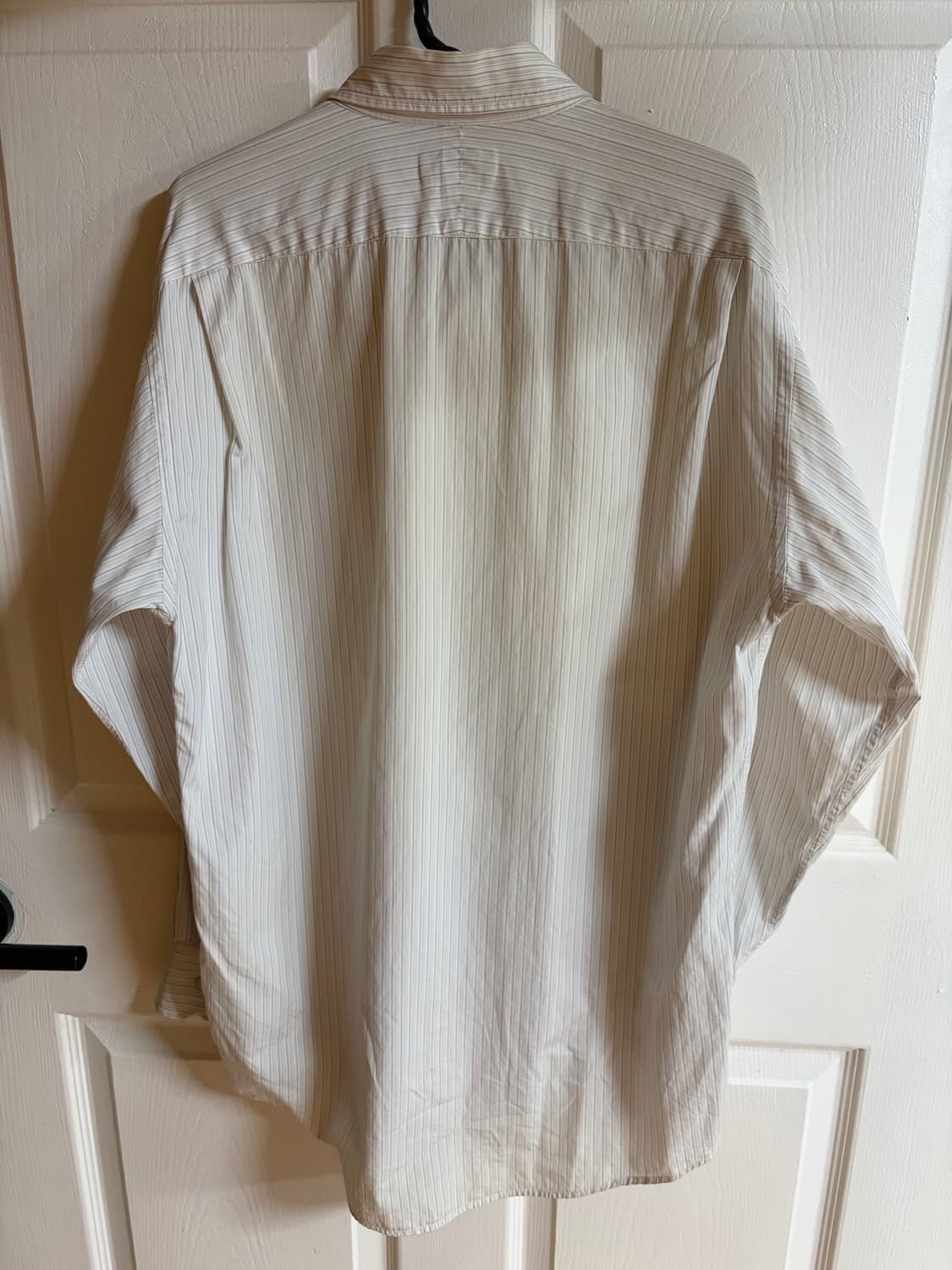 [HERMÈS 에르메스 스트라이프 셔츠 / Made in France] 상품이미지4