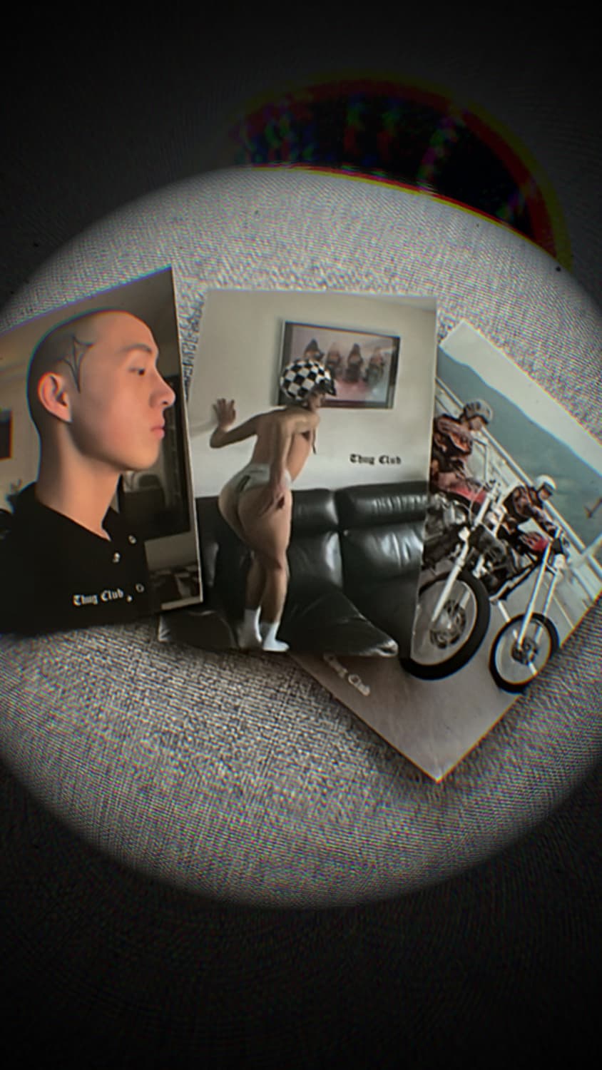 떠그클럽 thugclub 악마 후드티 검빨 2 상품이미지3