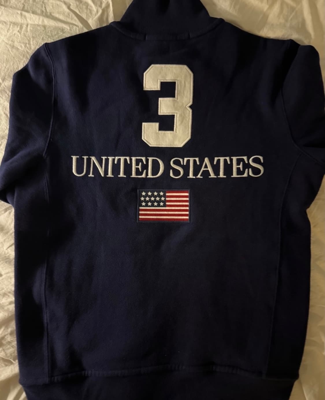 폴로 빅포니 성조기 집업 네이비 m 상품이미지2