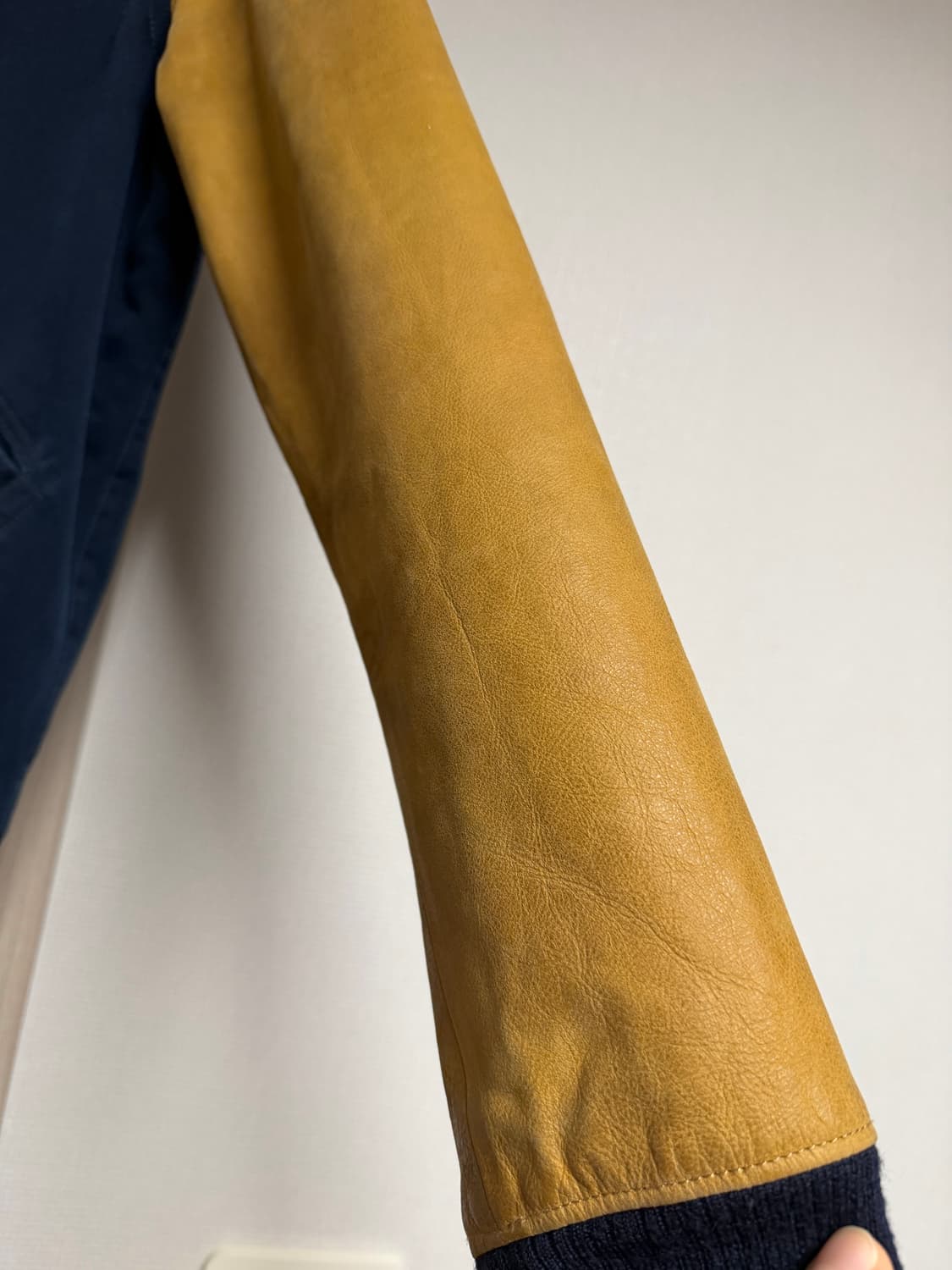 폴로 랄프로렌 / 풋볼 불독 코튼 레더 바시티 / L 상품이미지7