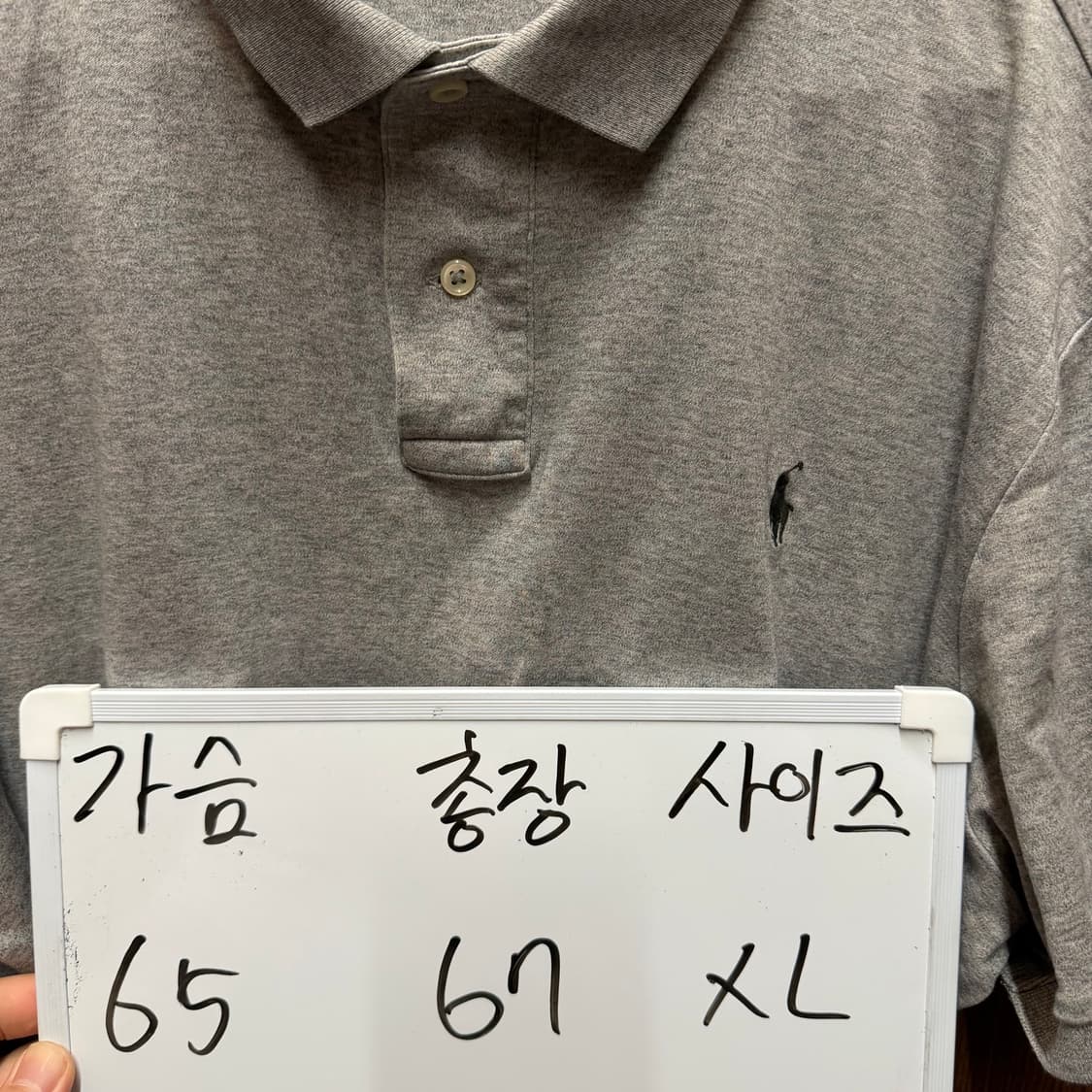폴로 최신라벨 반팔 카라티 XL 상품이미지2