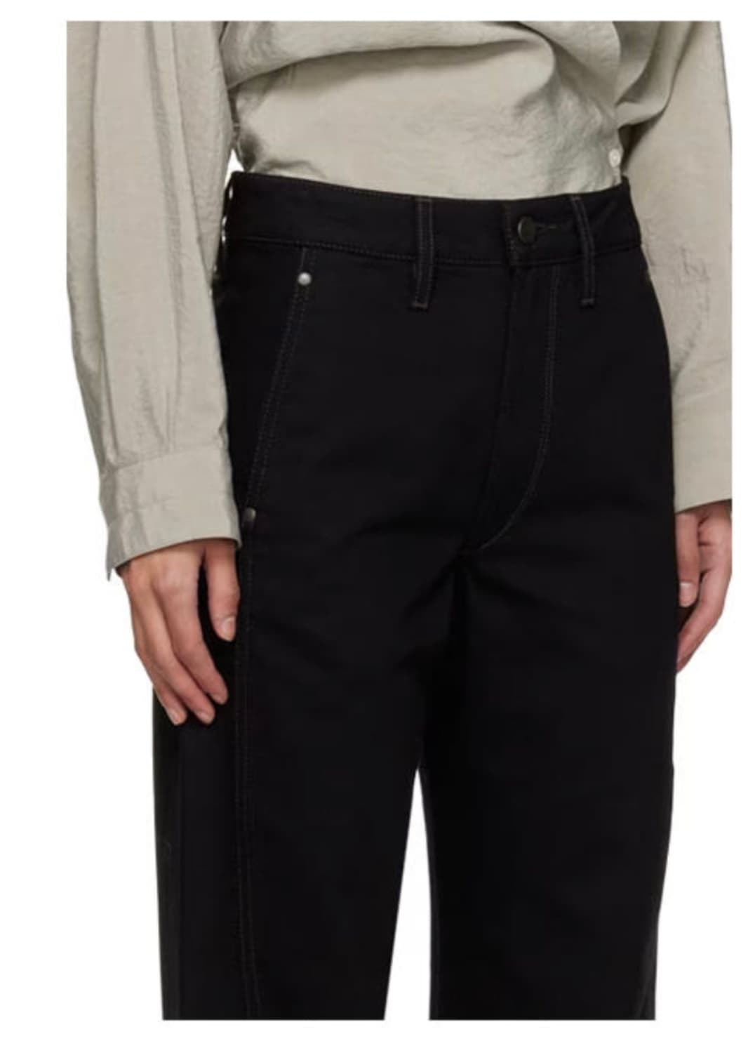 르메르 트위스트코튼팬츠 34 상품이미지3