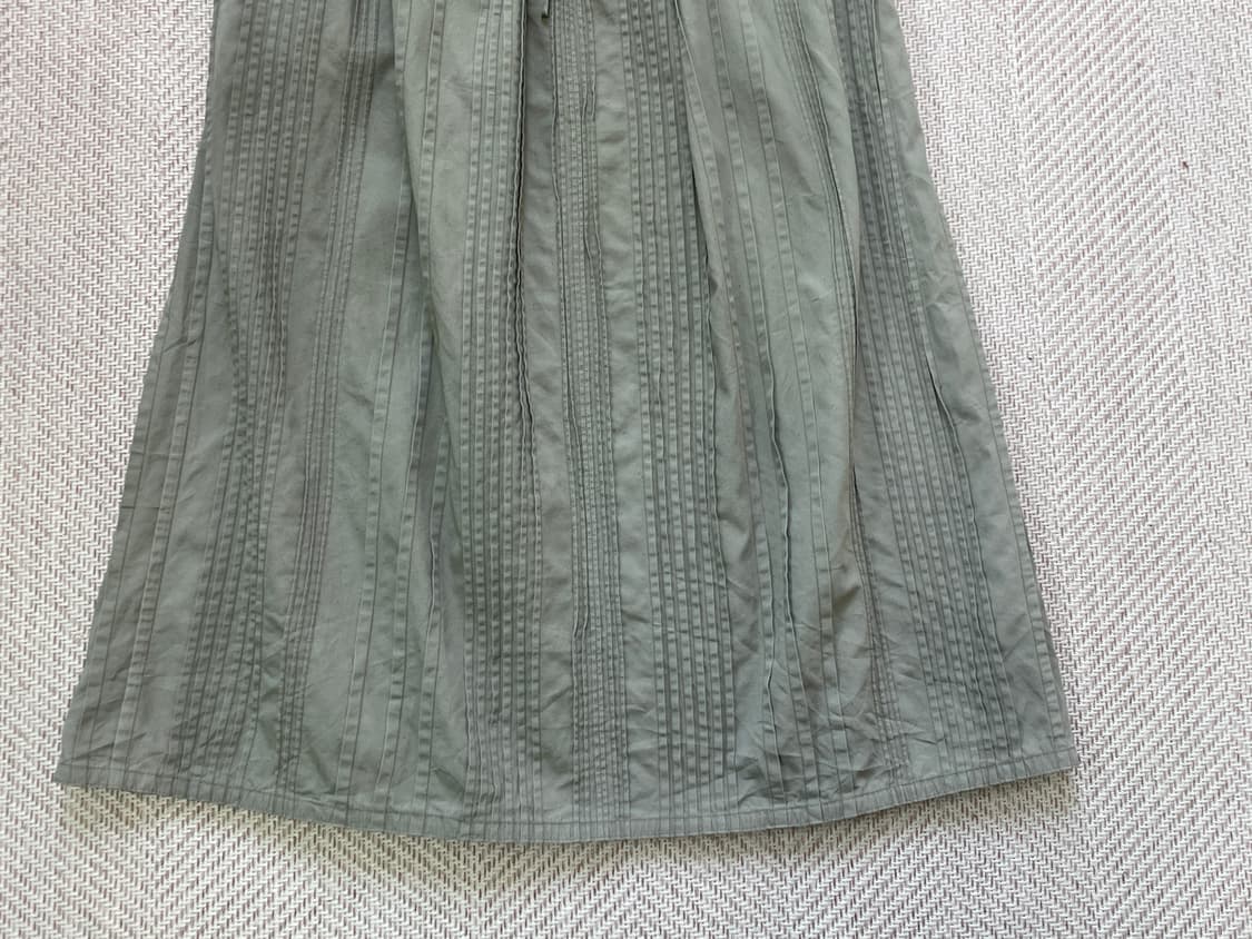 이세이미야케 하이 스포르팅 기어 버티컬 텍스처 밴딩 롱 스커트 상품이미지2