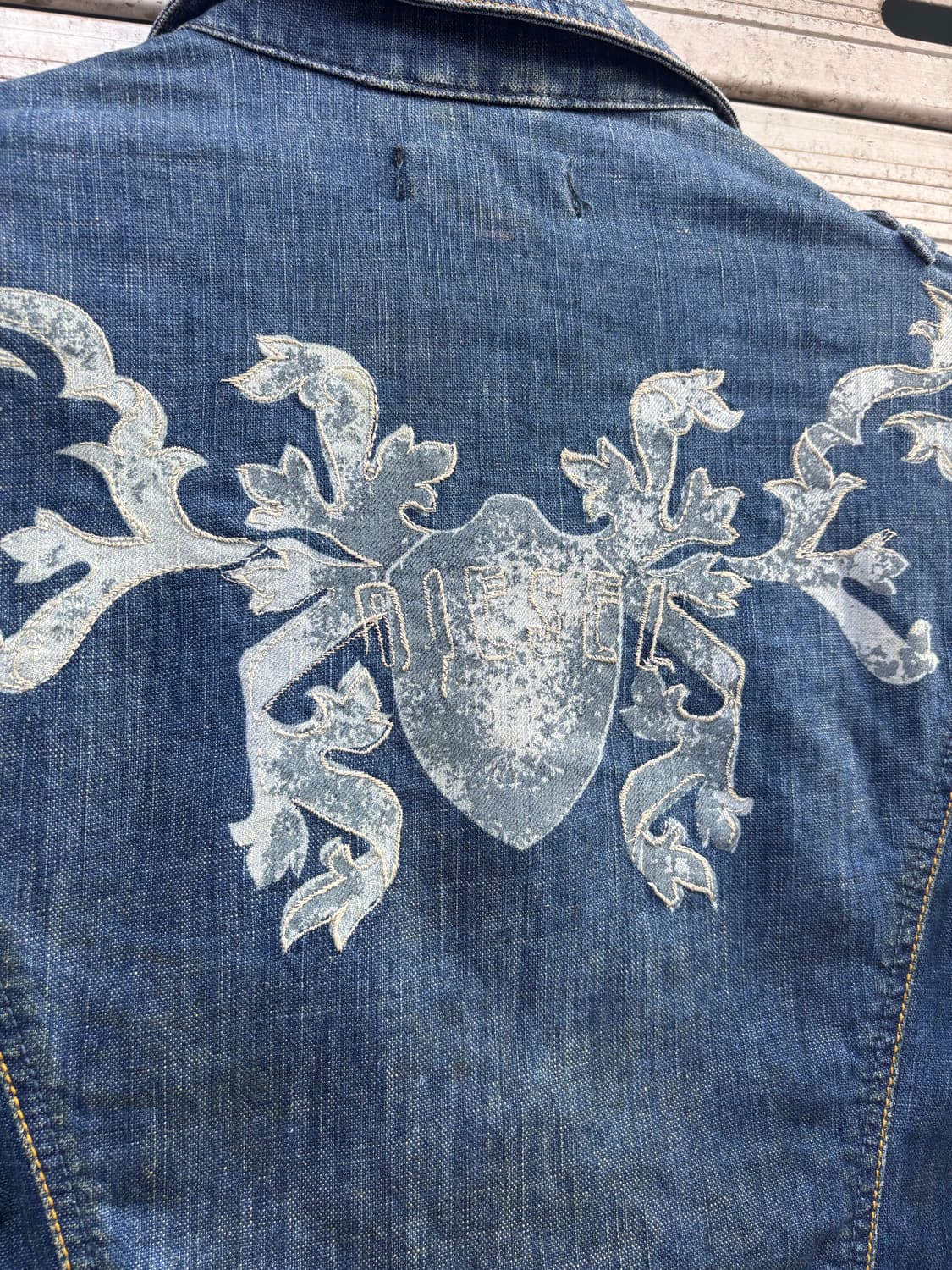 Diesel Y2K Patch Crop Denim Jacket 상품이미지6