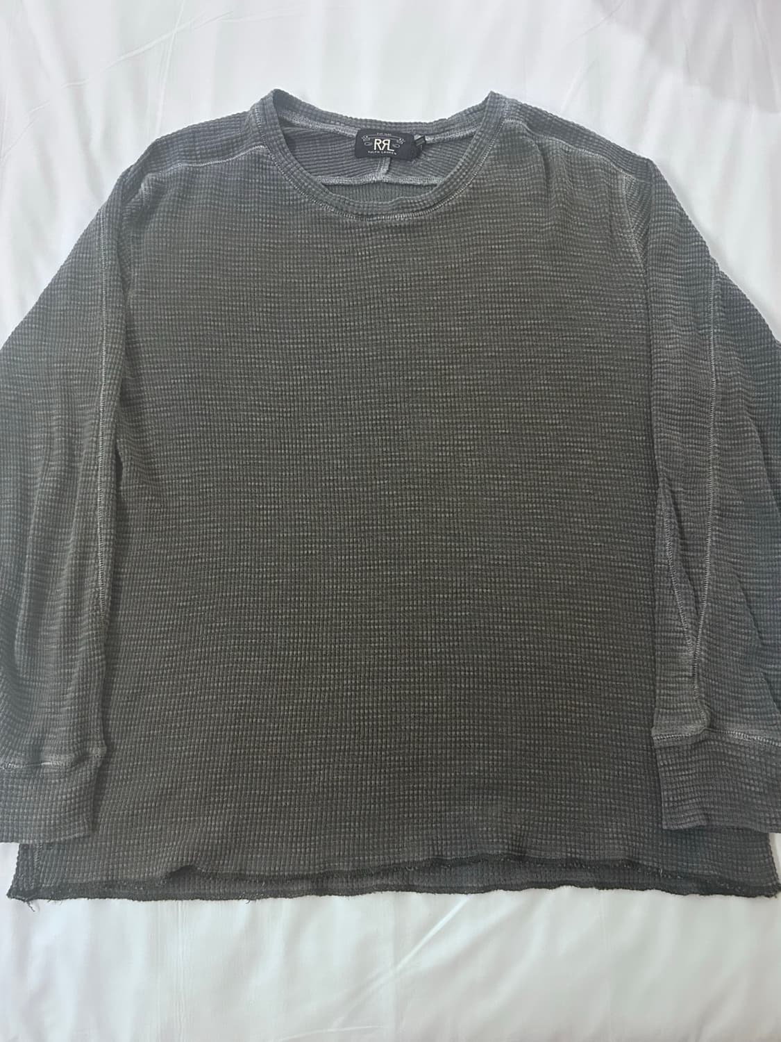 RRL 와플 써멀 티셔츠 그레이 L 상품이미지1