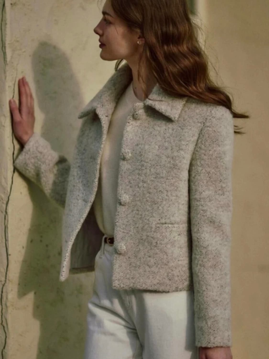 패브릭컬러지 Alpaca-Blend Stan Jacket 상품이미지4