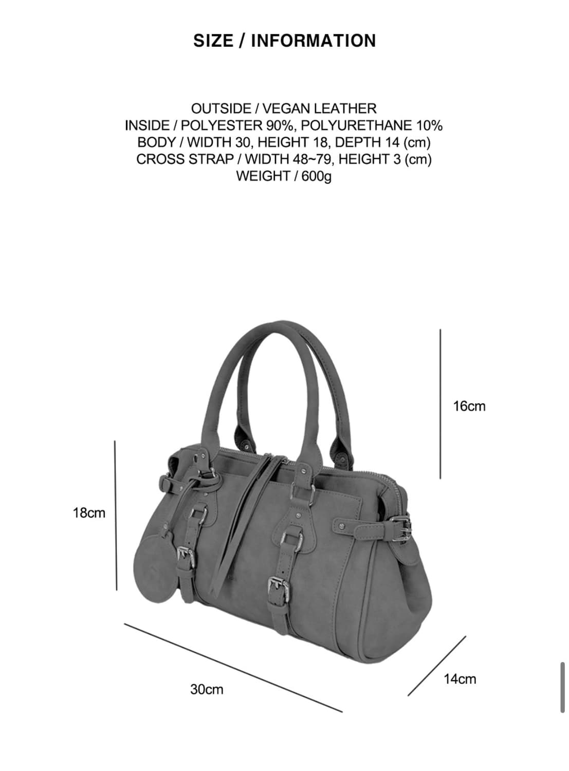 Rhos biker bag 상품이미지6