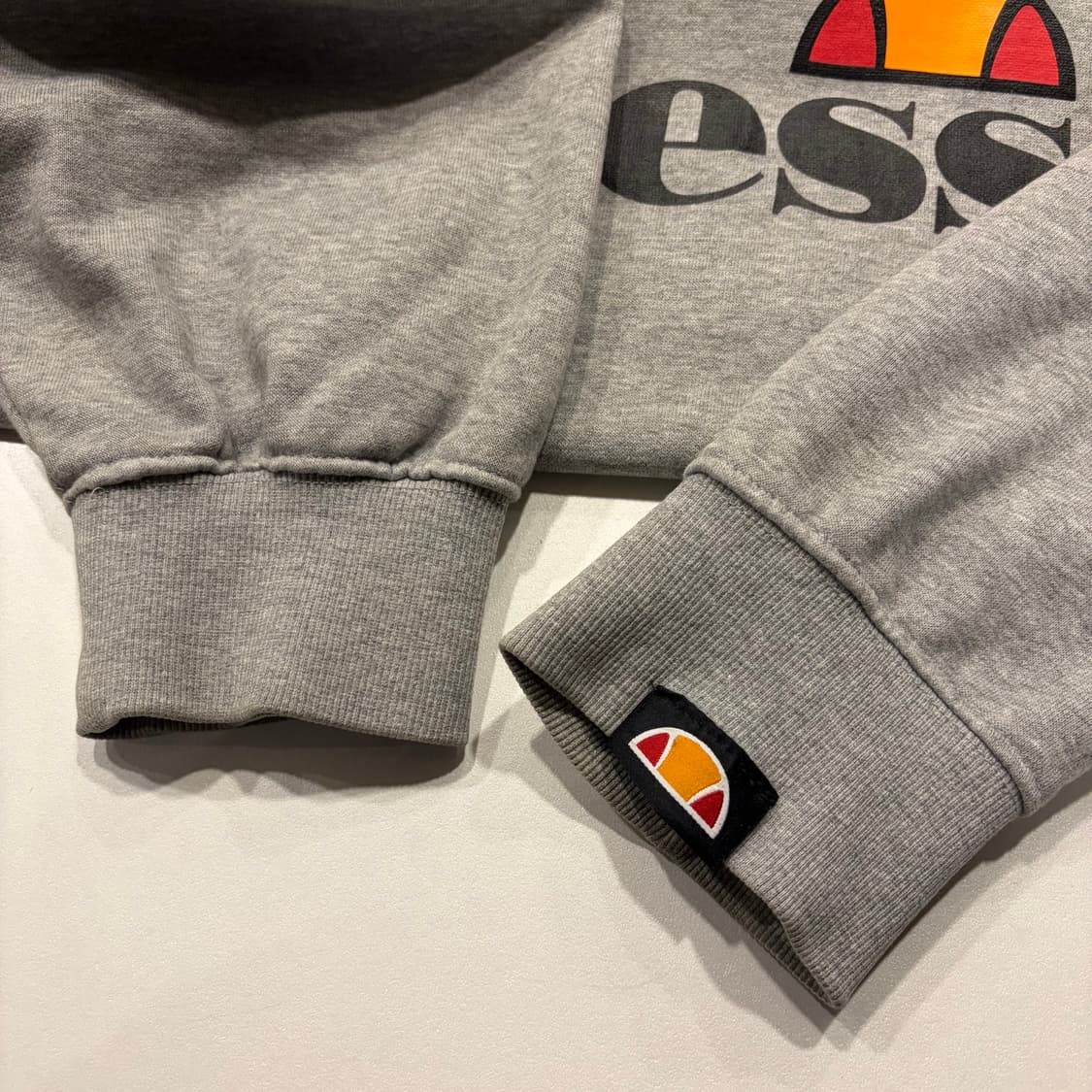 [95] 엘레쎄 회색 스윗 후드티 그레이 C614 상품이미지5