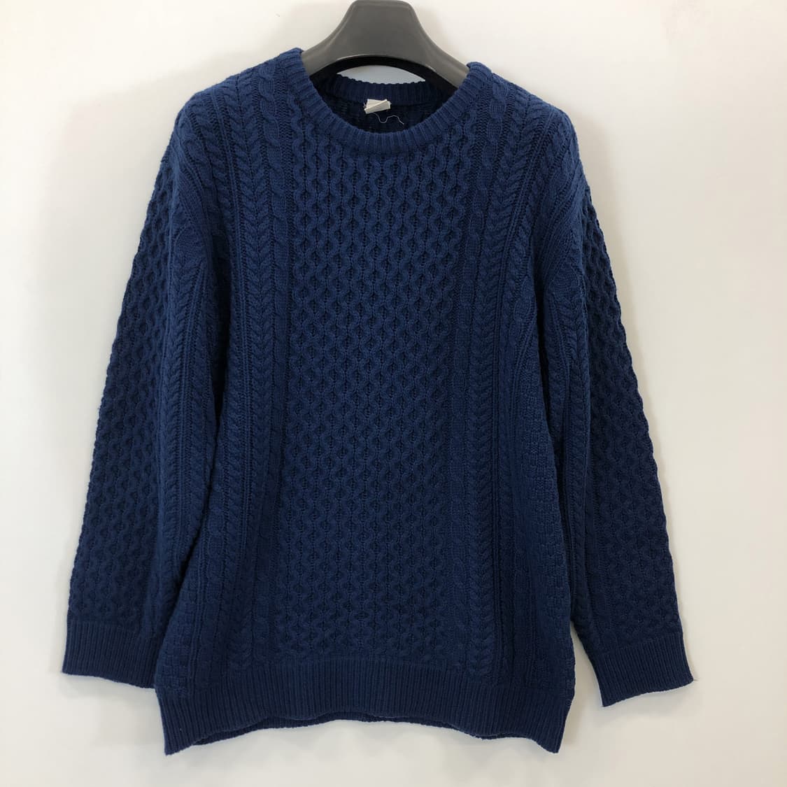 톰보이 케이블니트 블루 85-92-160 상품이미지1