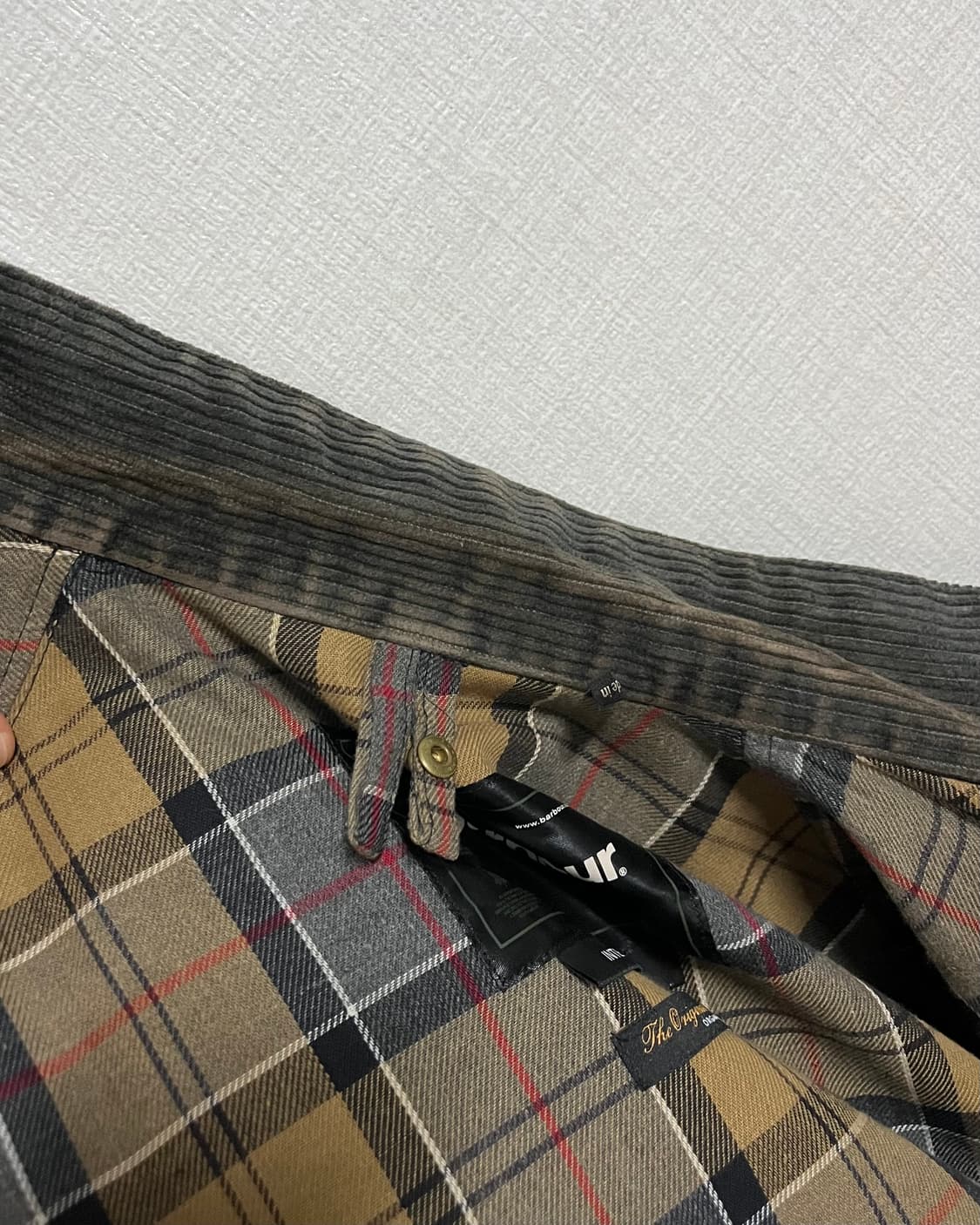 바버 인터네셔널 벨티드 왁스 자켓 상품이미지10