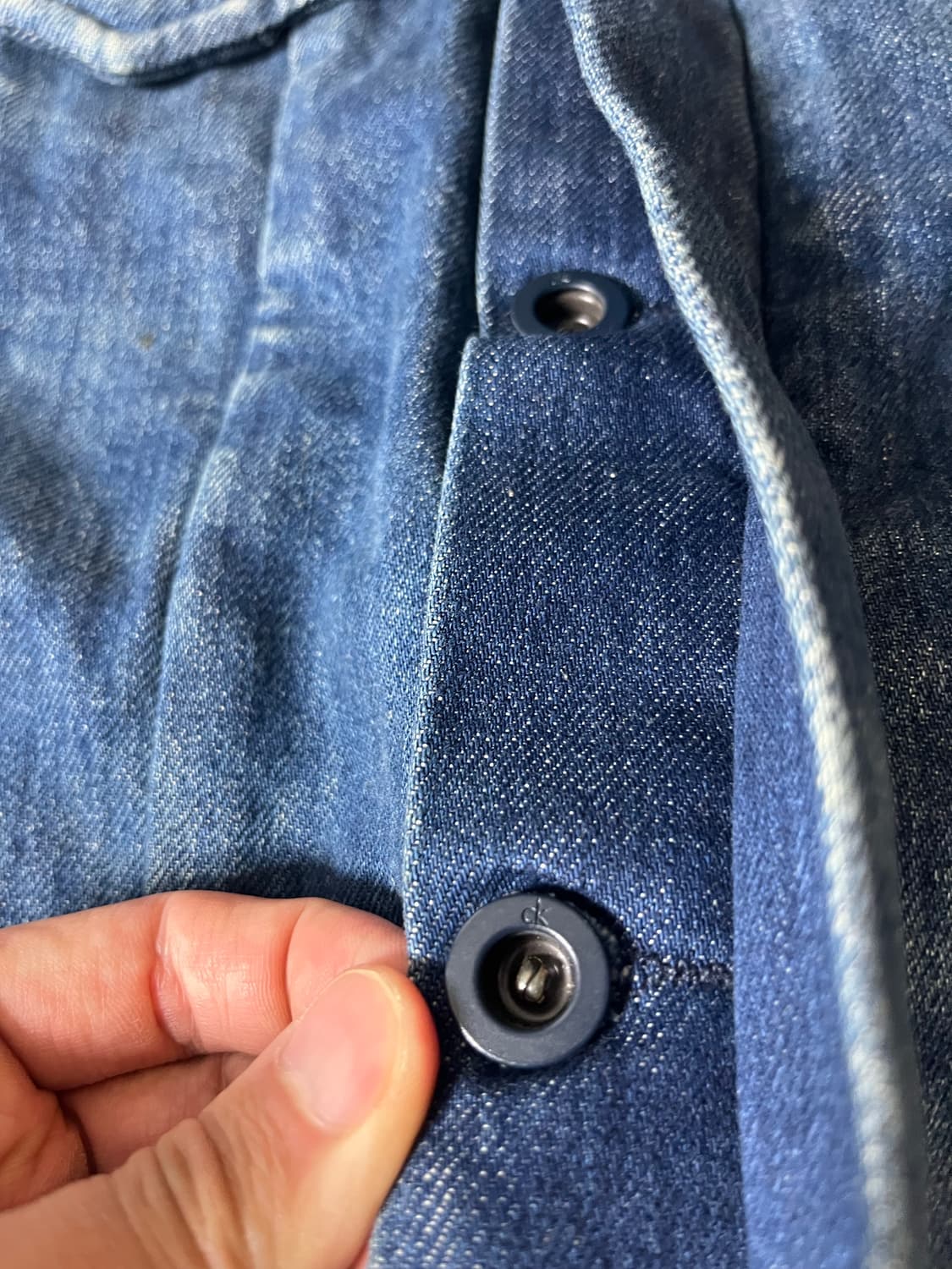 캘빈클라인 CK 청자켓 S사이즈 상품이미지4