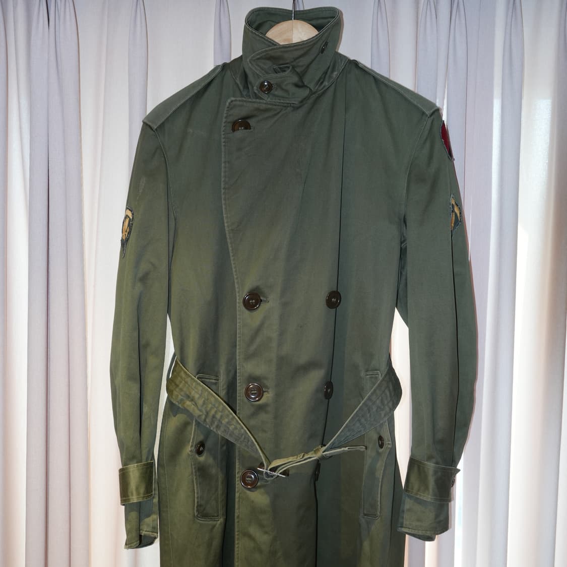 60s 미군 보급용 트렌치코트 상품이미지1