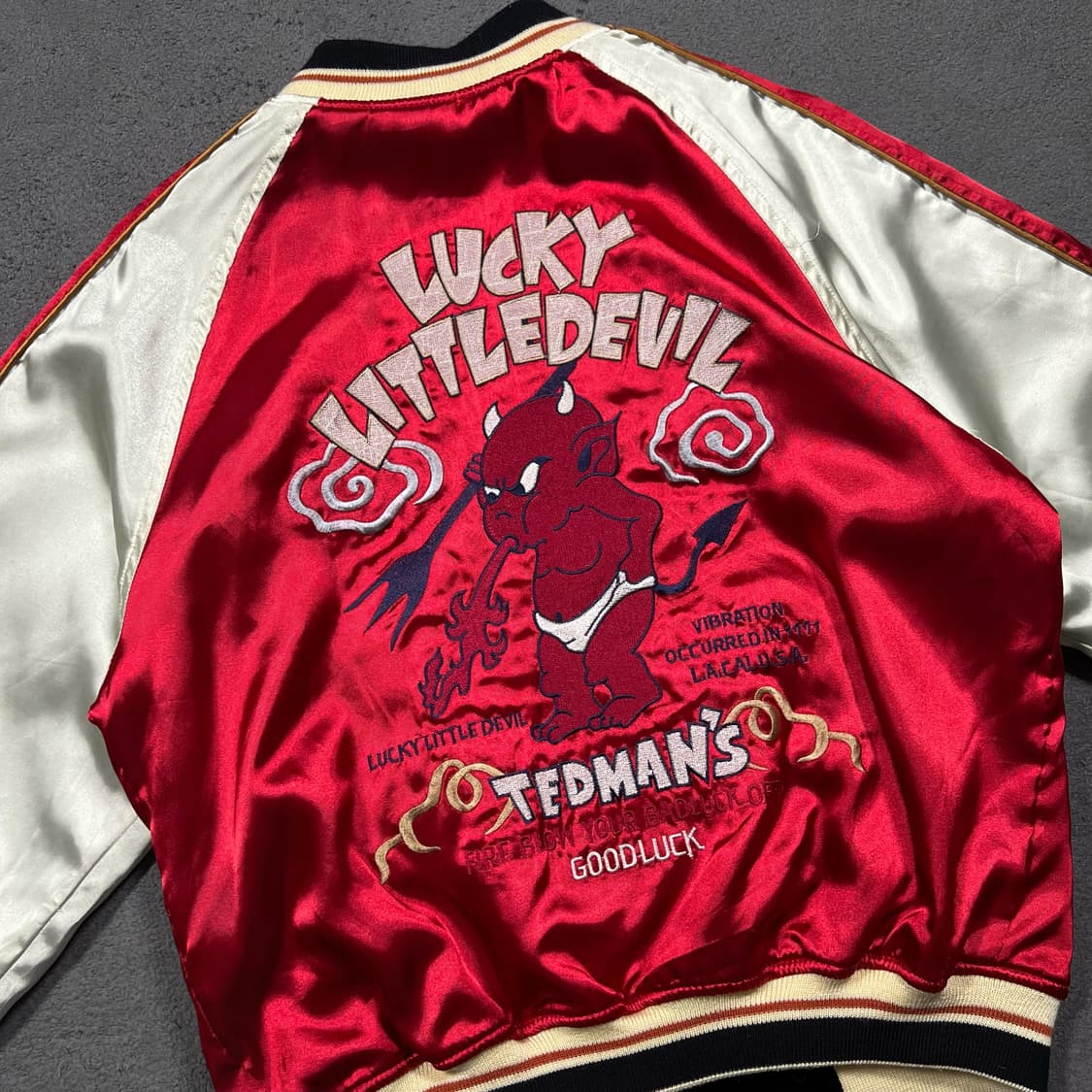 Ted company 테드컴퍼니 리버시블 벨벳 스카잔 자켓 상품이미지7