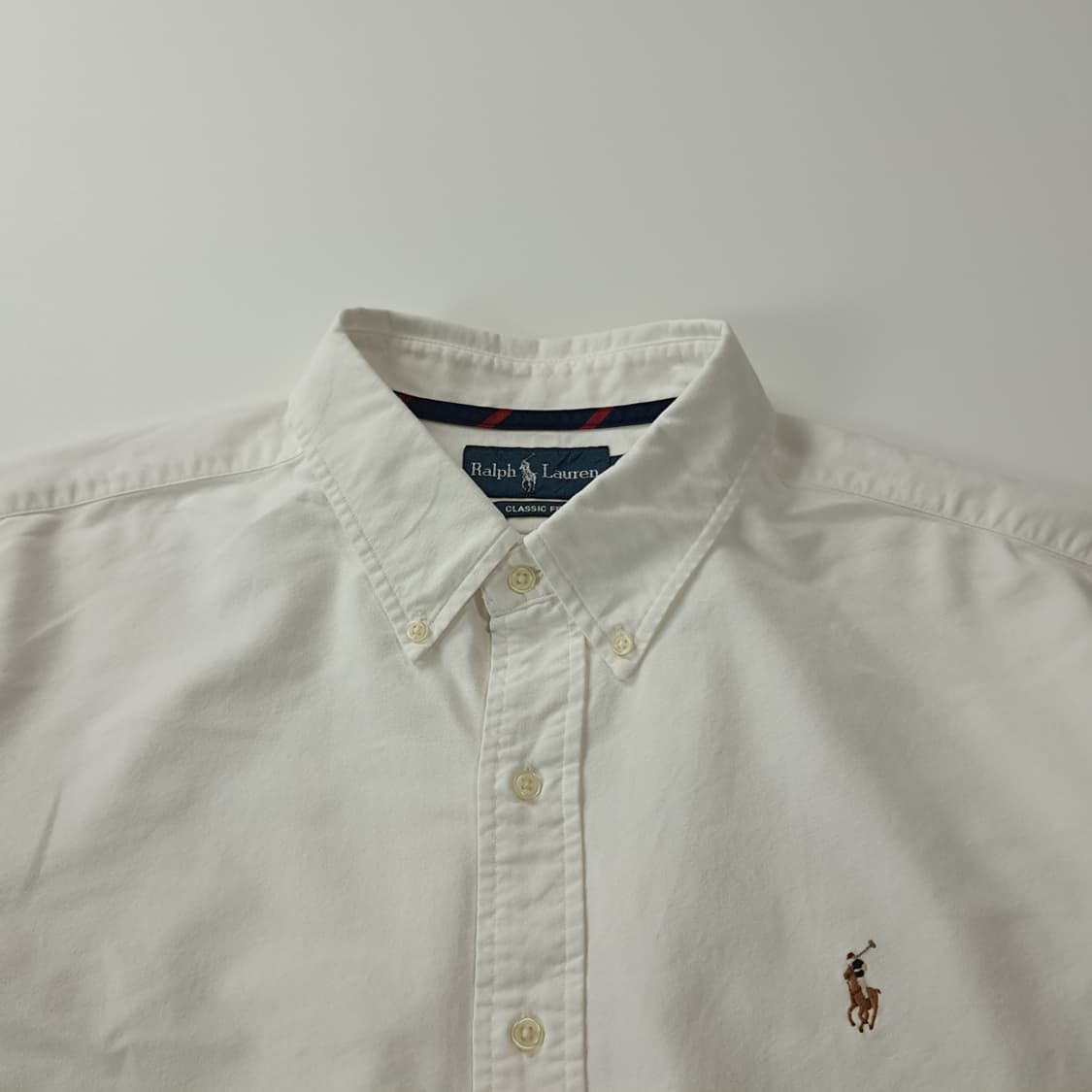 CK666 2XL 폴로 멀티포니 화이트 셔츠 남방 상품이미지2