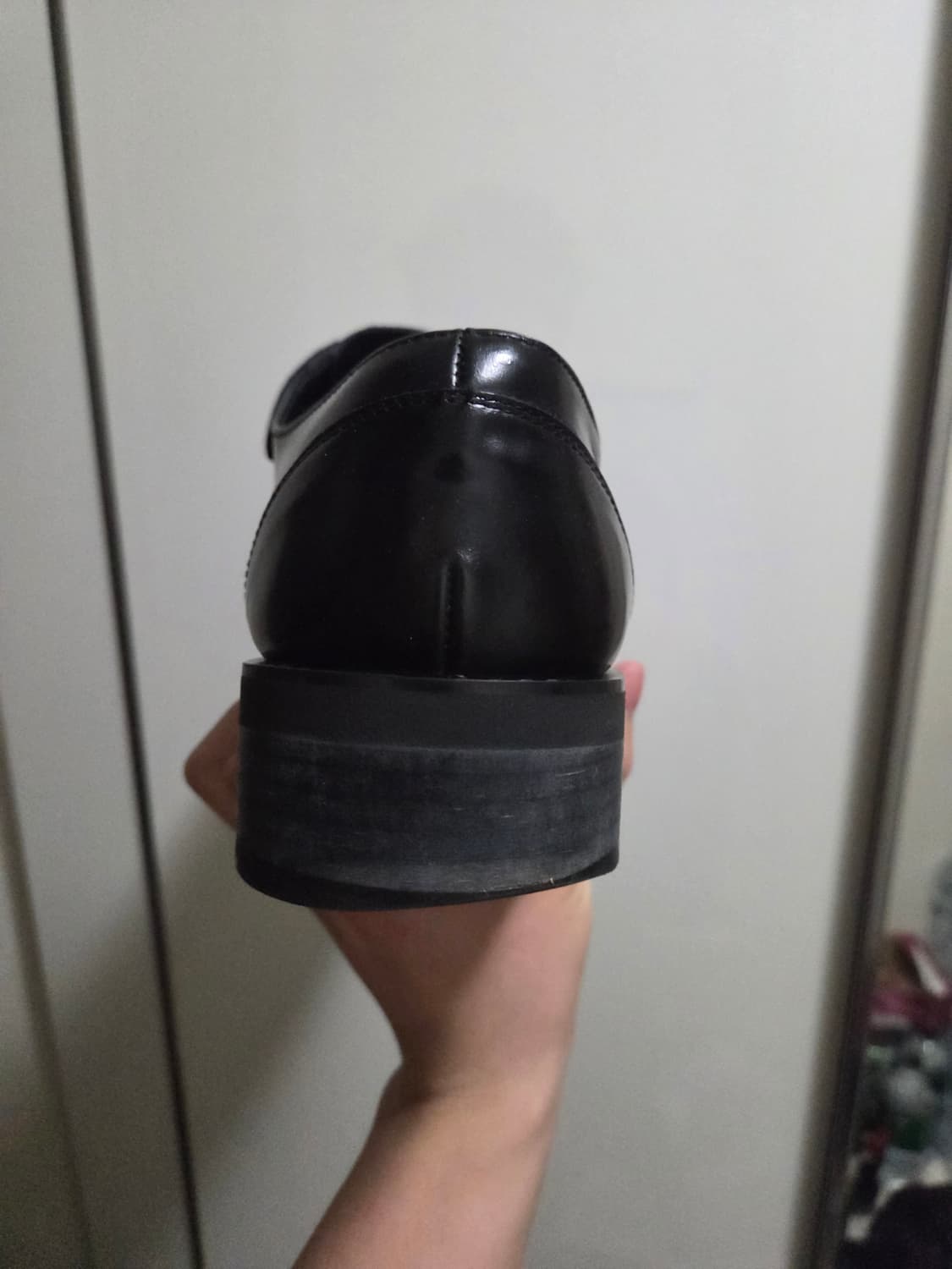 [255]로맨틱무브 스퀘어토 더비 슈즈 상품이미지6