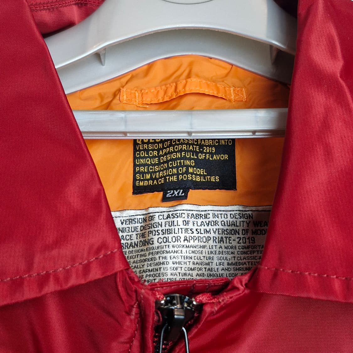 레이싱st 패치 봄버 블루종 항공점퍼 상품이미지5