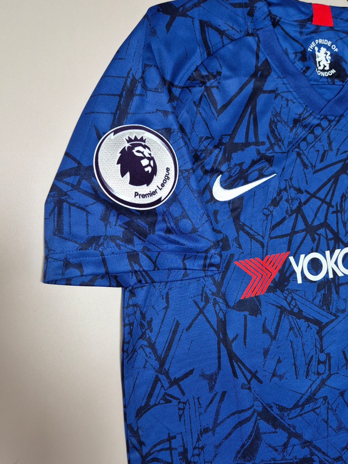 19-20시즌 첼시 홈 아자르 유니폼 M 레플리카 상품이미지4