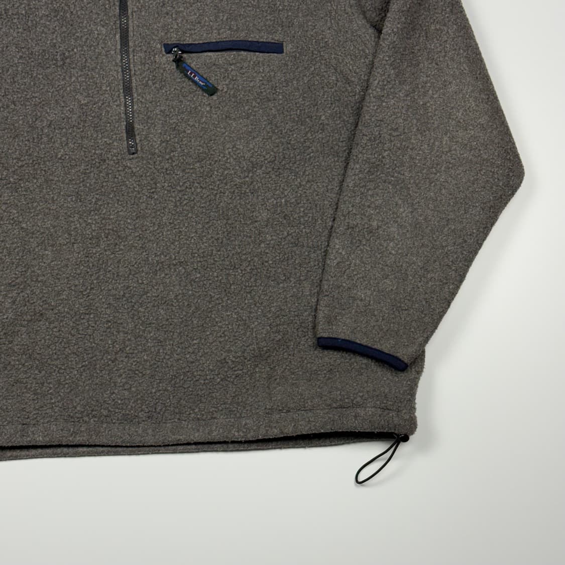 (110) 80s 엘엘빈 플리스 풀오버 차콜 상품이미지5