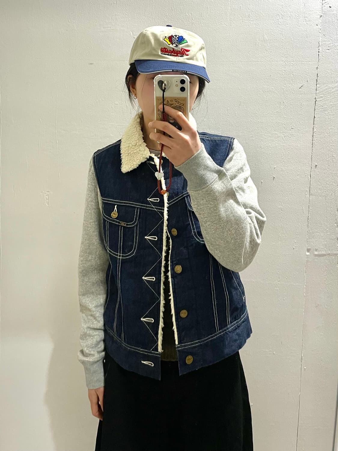 LEE x MERCIBEAUCOUP 메르시보꾸 양털 자켓 상품이미지1