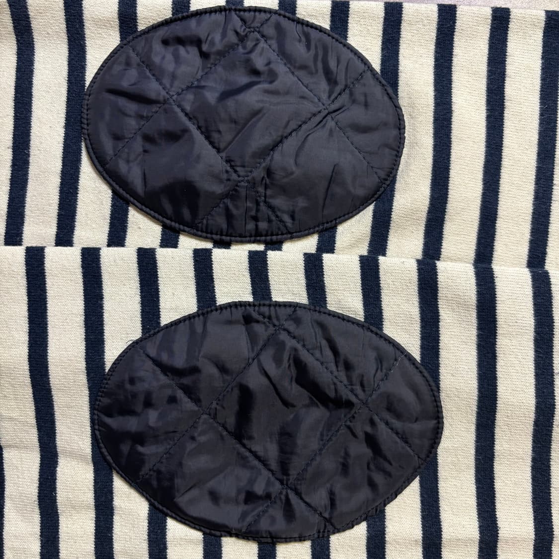 세인트제임스 X 라벤헴 엘보우 패치 스트라이프 티셔츠 상품이미지7