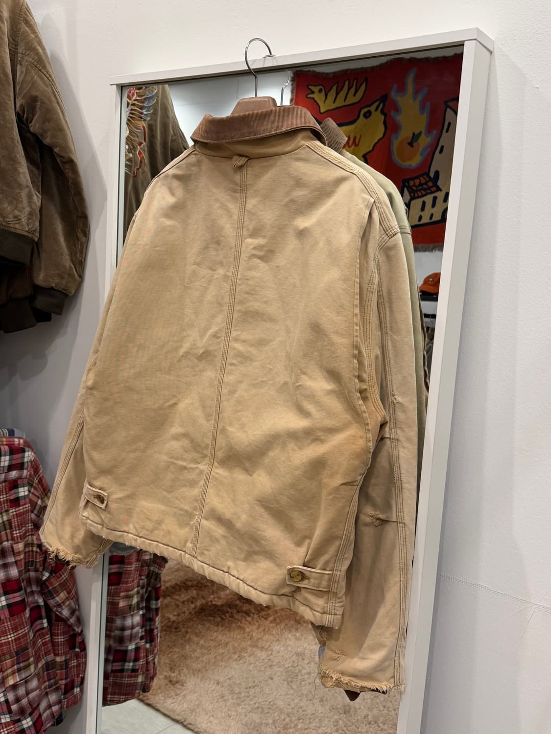 90-00s Carhartt 칼하트 덕 트레디셔널 워크 자켓 상품이미지6