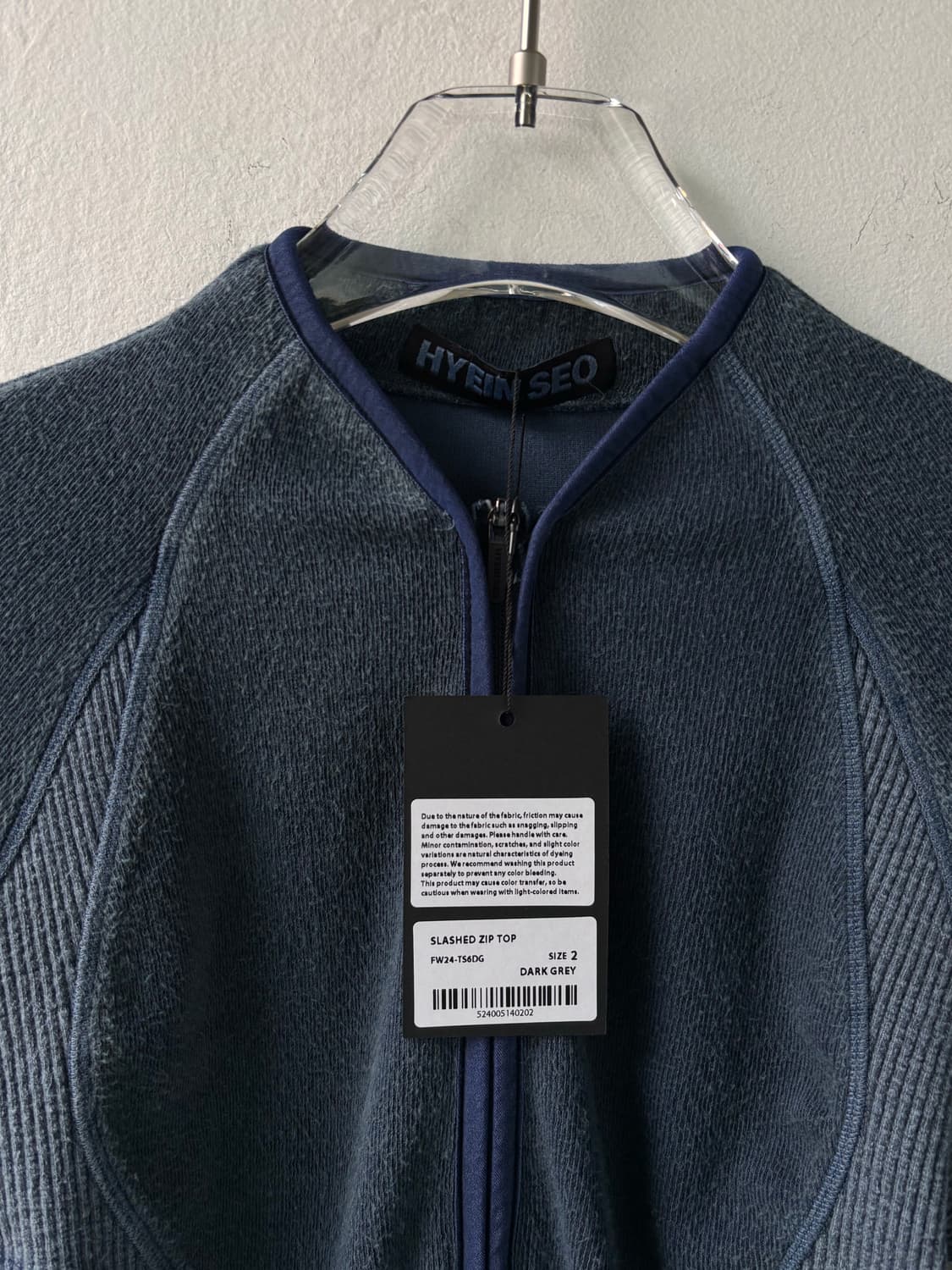 혜인서 24FW 슬래시 집 탑 상품이미지7